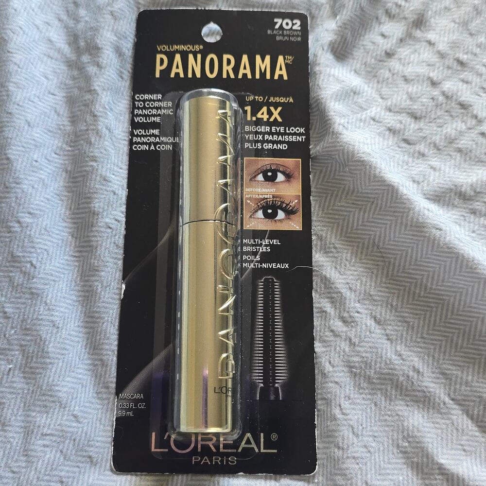 L'Oreal Paris Voluminous Panorama Mascara, Volumizing and Lengthening 702